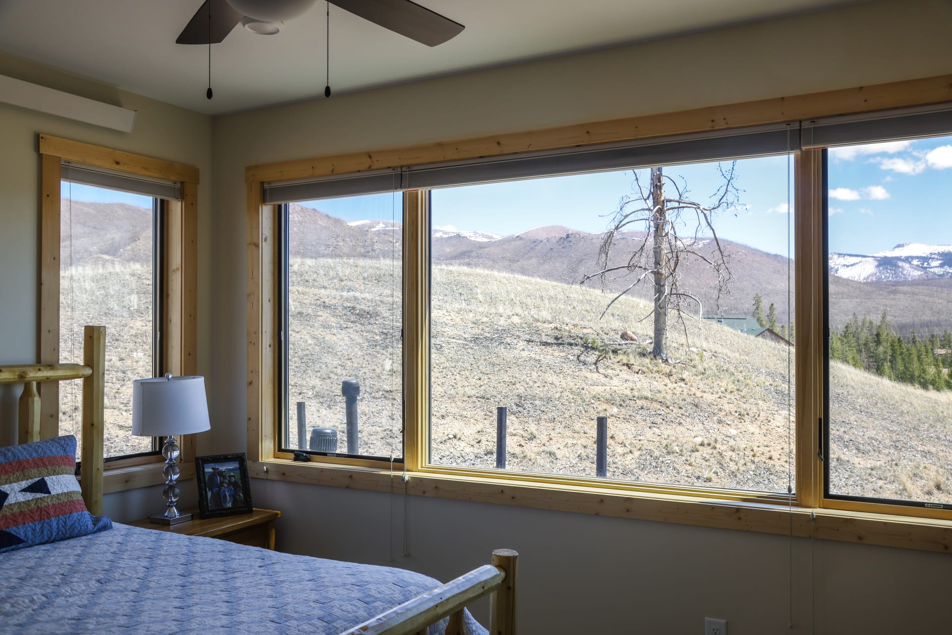 Fire Rebuild Grand Lake - Bedroom Mountain View